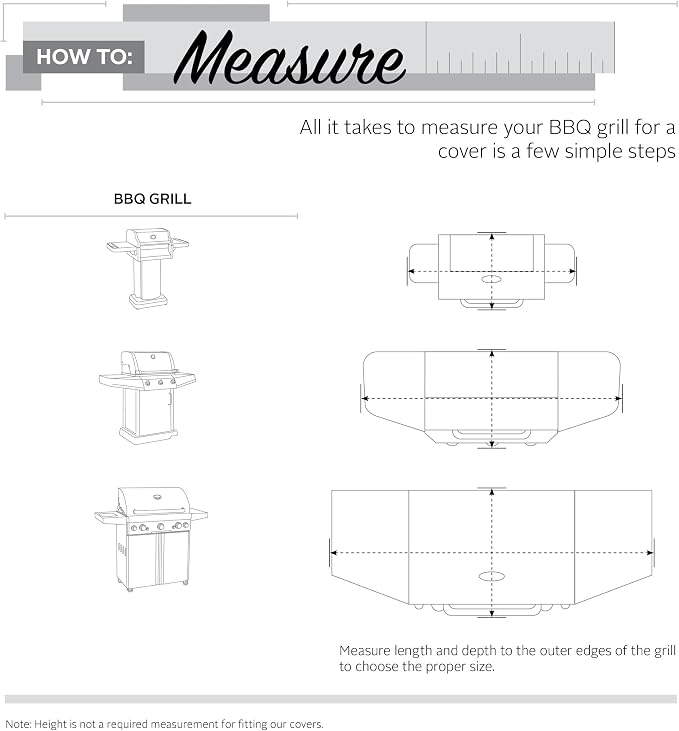 Classic Accessories Veranda Weatherproof 38" BBQ Grill Cover