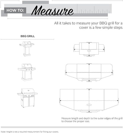 Classic Accessories Veranda Weatherproof 38" BBQ Grill Cover