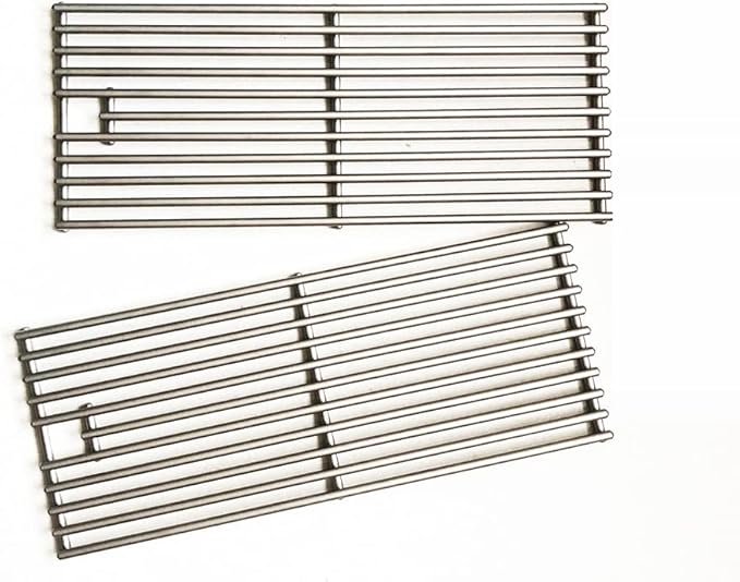 4 Pack 5/16" Rod BBQ Grill Grate Replacement Parts for Blaze Grill 3, 4, 5 Burner Blaze Grill Models, 18 x 7-3/8, Fits RCS Summerset Sizzler Grill Grates