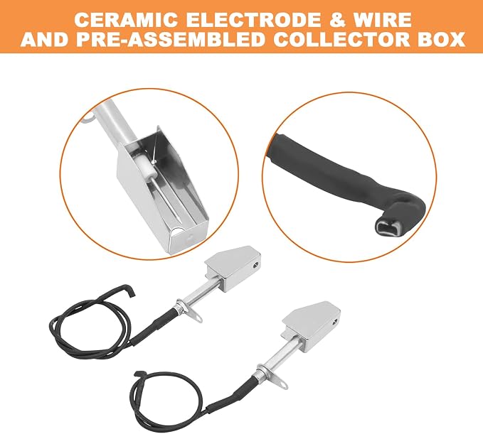 Grill Parts Kit for Kitchen Aid Grill Replacement Parts 720-0891B 720-0891C 720-0891CA 720-0891D 720-0891DA 720-0891G 720-0891H 720-0891R 730-0891C 730-0891D 730-0891G 730-0891H 730-0891R 730-0891B