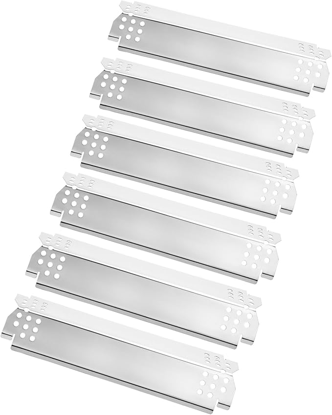 Grill Heat Plates Replacement Parts for Nexgrill, Stainless Steel Heat Tents for Home Depot Nexgrill 6 Burner Gas Grill, 14.6" Flame Cover Replacement Parts for Nexgrill 720-0896B