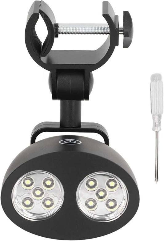 BBQ Grill Lights for Outdoor Grill, Barbecue Light with 10 LED Lights Camping Emergency Light for Gas Charcoal Electric, Battery Powered(Not Included)