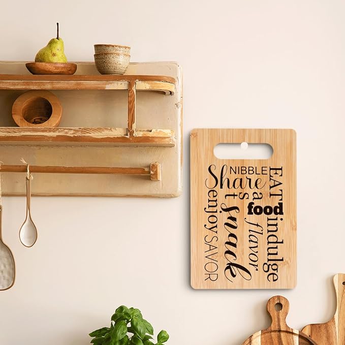 Funny Charcuterie Board Snacks Board Cheese Board Cutting Board Decor Birthday Gifts Housewarming Gifts for Women Men Friends Funny Kitchen Accessories Bamboo Decorative Cutting Boards for Kitchen