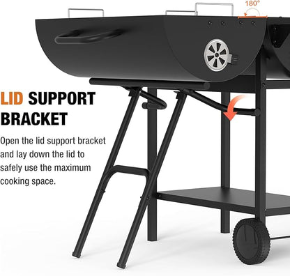 Extra Large Charcoal Grill for Outdoor Cooking