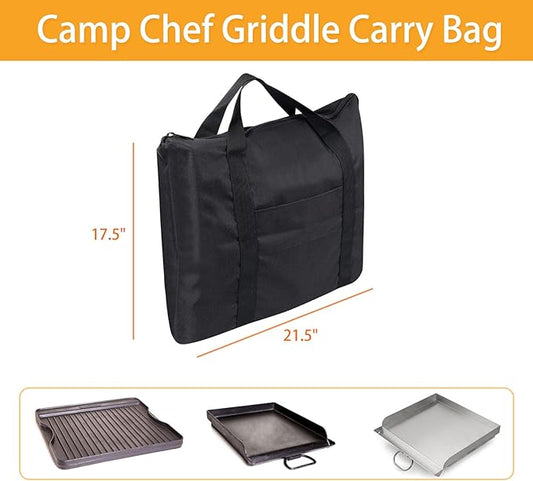 Carry Bag for Camp Chef 14" x 16" Griddle, Camping Bag for Camp Chef SG30, SG14, FG20 MSG20, CGG16 Griddle, Carry Case for Outdoor