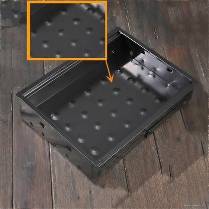 Portable Charcoal Grill for Camping BBQ Grills Outdoor Barbecue Grill, Skewer Net Carbon Barbecue,Heat Quickly & Evenly, Easy Clean,39 * 30.5 * 21.5Cm-D