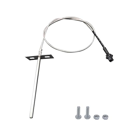 RTD Probe Sensor Replacement for Pit Boss Grill and Smoker, Internal Grill Probe Replacement for PB1000XL-025-R00 V2 (70123-AMP), Ambient Temperature Probe for Pit Boss