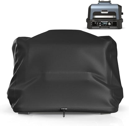 Grill Cover for Ninja Woodfire Pro Premium OG800 and OG900 Series Grill, UV & Water Resistant Cover for Ninja Woodfire Premium Grill