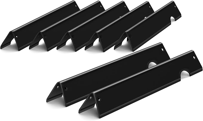 66033 66797 Flavorizer Bars 17” Replacement Weber GS4 Genesis II 400 Series, E-410 E-435 S-410 S-435 SE-410 Grill Parts, Genesis GS4 II LX E/S-440 Parts, Porcelain-enameled Flavor Bars, 7 Pack