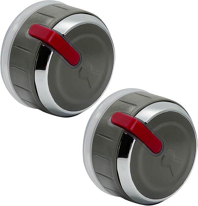 Replacement Control Knobs Compatible with Weber Genesis II 66754 – 2-Pack Grill Knobs for GS4 Grilling System – Durable, Easy-to-Install Generic Weber Grill Parts
