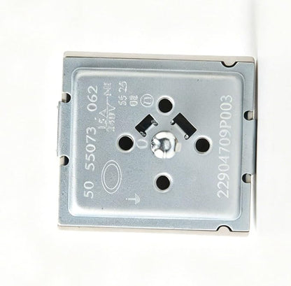 WB24T10063 Dual Burner Infinite Switch for GE Electric Range Stove Surface Element Control Replacement Part Replaces AP3189829 PS236785 WB24T10015