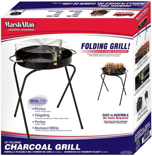Marsh Allen 717HH-1 Folding Charcoal Grill