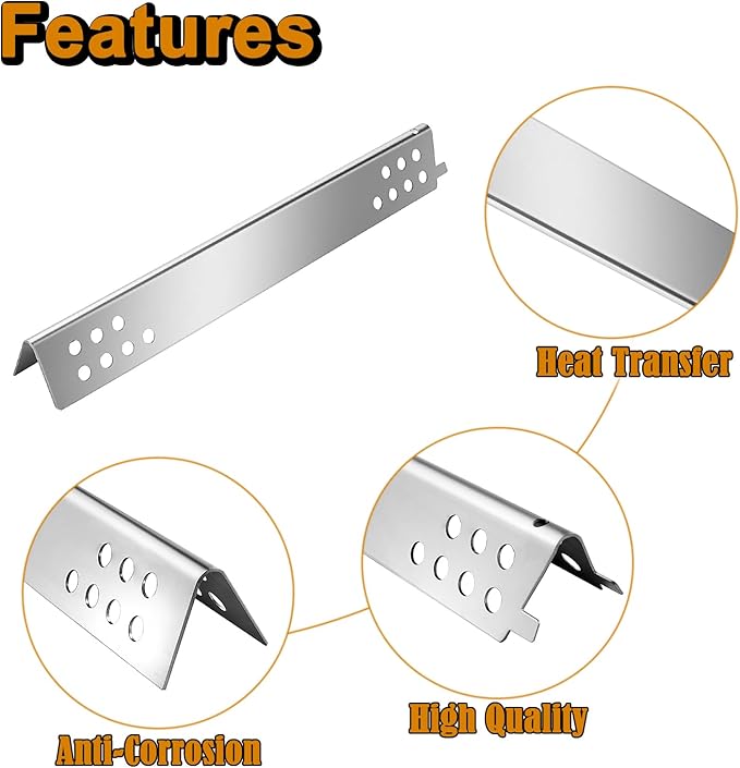 463342118 Grill Replacement Parts for Charbroil Performance 4 Burner Gas Grill Parts G470-0004-W1A G470-5200-W1 463342119 Char Broil G321-4C00-W1 463377319 463332718 463376017 Heat Tent Burner Tube
