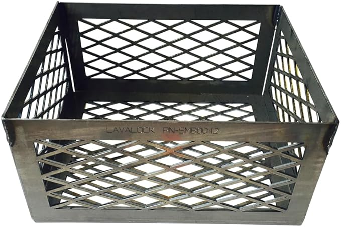 Total Control Offset Smoker Mod Kit for Oklahoma Joe's, and Most Other Offset Smokers Includes Gaskets, Lid Latches and Charcoal Basket (for Oklahoma Joe's Longhorn)