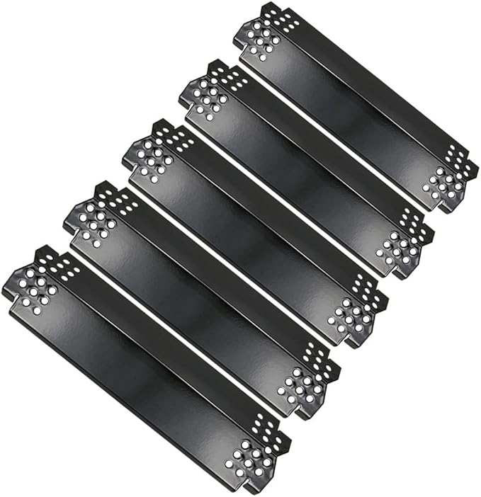 Grill Heat Plates for Nexgrill 720-0830H, Replacement Parts for Nexgrill 5 Burner 720-0888, 720-0888N, 720-0882A, 720-0882S, Grill Burner Covers for Nexgrill 6 Burner 720-0896B, 720-089 Gas Grill