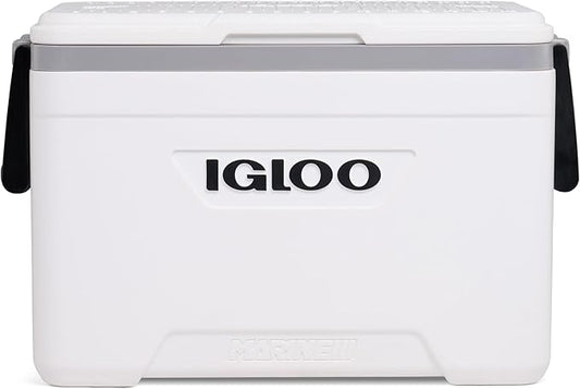 Igloo Marine Cooler | Insulated Hard Shell Ice Chest |Great for Fishing, Camping, Boating, & More