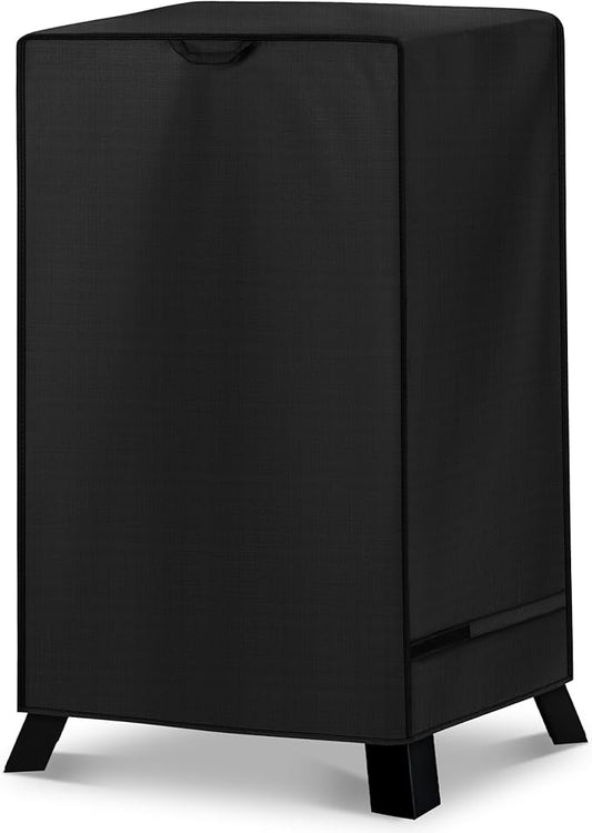Unicook Electric Smoker Cover for Masterbuilt 40 Inch Smokers, Outdoor Vertical Digital BBQ Cover, Unique Waterproof Vinyl Exterior with Polyester Lining, 28" W x 22" D x 39" H