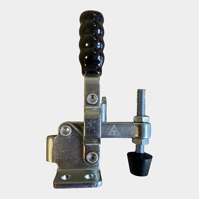LavaLock BBQ Lid LL-12050-BLK Black Vertical Handle Smoker Door Clamp 200 lb. Latch