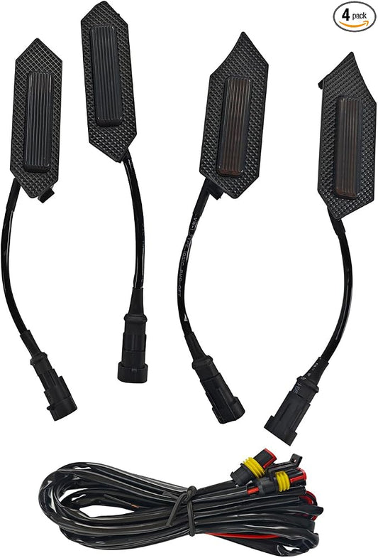 for Toyota Tacoma TRD Sport/Off Road/PreRunner 2024-2026 Front Grille LED Light Amber Light 4pcs Car Accessories