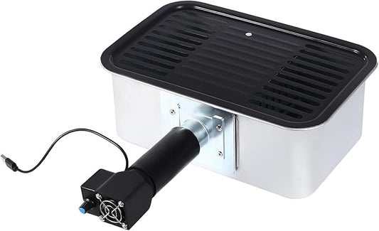 Portable Charcoal Grill, Outdoor BBQ Grill Mini Camping Stoves with Carrying Bag, USB Power Supply Barbecue Grill Small Charcoal Grill for Camping Backyard Cooking, 12.9 * 8.3 * 4.7In 烧烤炉 烧烤架