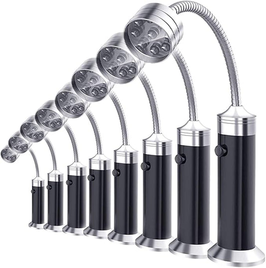 Pocketman Magnetic BBQ Light Barbecue 360 Degree Rotation Angle Flexible Gooseneck Outdoor Light Barbecue Grilling for Camping Emergency