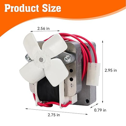 2026 Upgraded 2.0RPM Auger Motor Replacement Parts Compatible with Traeger, Pit Boss, Camp Chef Wood Pellet Grills Smokers,120V 60Hz 2 Pole