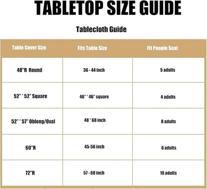 LUSHVIDA Round Waterproof Table Cover Elastic Tablecloth Vinyl Fitted Table Cloth Elastic Edged Plastic Table Cover,(Fits Tables up to 45"-56" R, Burgundy)