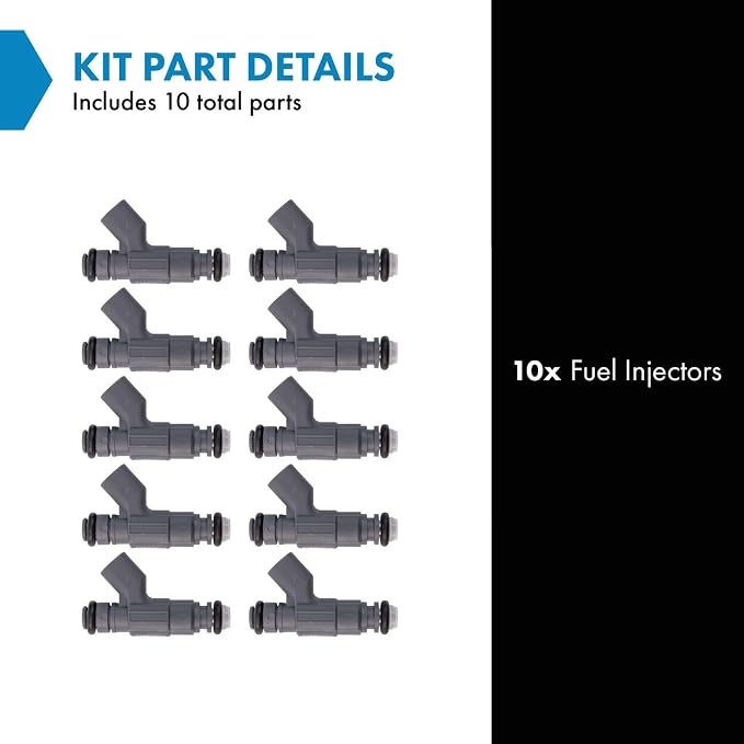 TRQ Fuel Injector Set | For 1998-2003 Dodge Ram 2500 Ram 3500