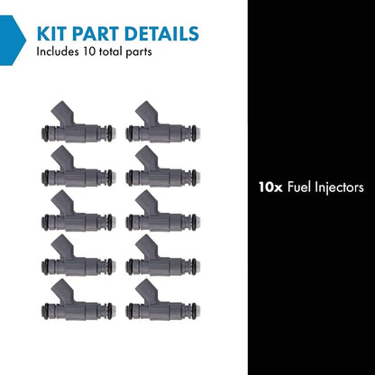 TRQ Fuel Injector Set | For 1998-2003 Dodge Ram 2500 Ram 3500