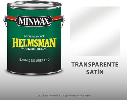 Minwax Helmsman Indoor/Outdoor Spar Urethane, Gallon, Satin
