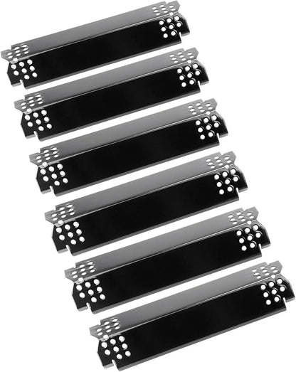 Grill Heat Plates Replacement Parts for Nexgrill, Porcelain Steel Heat Tents for Home Depot Nexgrill 6 Burner Gas Grill, 14.6" Flame Cover Replacement Parts for Nexgrill 720-0896B