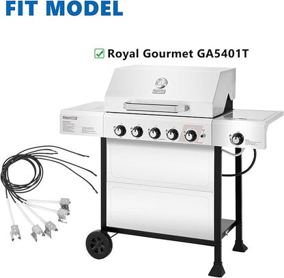 SafBbcue Grill Igniter Replacement for Royal Gourmet GA5401T Grill Accessories Replacement Parts, Corrosion Resistant Ignition Easy Install