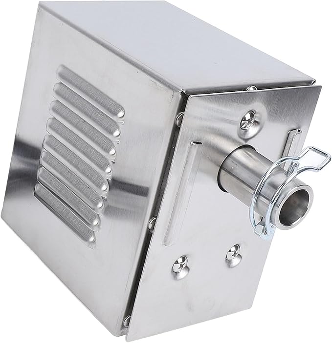 Rotisserie Motor 45W Heavy Duty Universal Replacement Spit Motor, Stainless Steel Electric Grill Motor for Pig Goat Chicken Roaster, Ideal for Outdoor BBQ (US Plug 100‑240V)