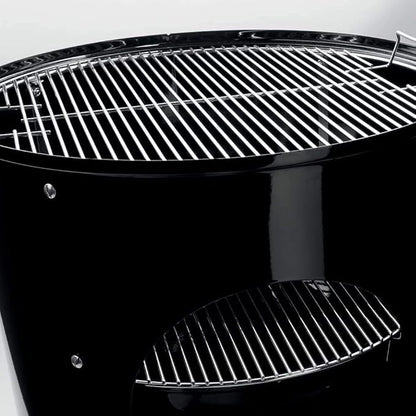 Uniflasy 7436 Upper Cooking Grate, 85041 Lower Grate, 63014 Charcoal Grate for Weber Charcoal Grill 22 Inch Smokey Mountain Cooker, 22" Charcoal Smoker Parts, 2 Cooking Grate and 1 Charcoal Grate