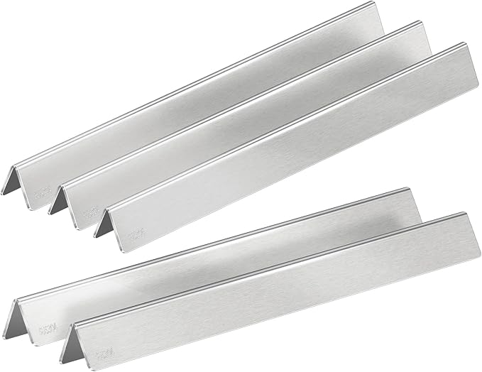 7540 Flavorizer Bars 24.5" for Weber Grill Parts Genesis 300 Series, Genesis E310 E320 Grill with Side Control, Genesis EP310 Flavor Bars Stainless Steel Replacement for Weber Grill Parts 7539