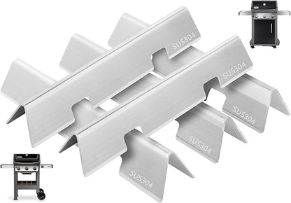 7636 Spirit Flavorizer Bars for Weber GS4 Spirit II/I 300 SER E310 Replacement for Weber Spirit II Parts,304 Stainless Steel Flame Guards for Weber GS4 Spirit 2 Parts 69797 68843 3400302 Burner Covers