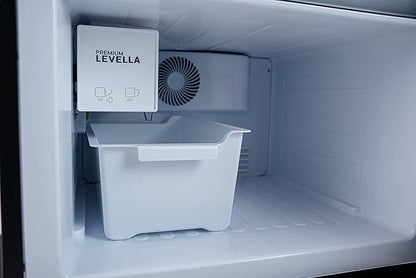 PremiumLevella PRFIM1257DX Glass Door Display Refrigerator 12.5 cu ft Commercial Beverage Cooler Merchandiser With Automatic Ice Maker
