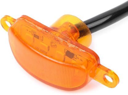 Liru Bumper Grill Light Front Grille Replacement Amber for Ford F150/ For 04-17 Car 9 Pcs