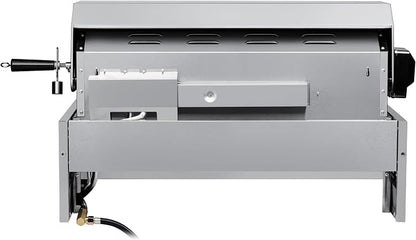 KoolMore Outdoor Kitchen 30 in. BBQ Liquid Propane Grill with Cabinet in Stainless-Steel (KM-OKS-BQ30-BQ30CAB)