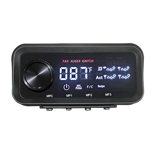 Replacement Pit Boss PID Thermostat Control Board 80145 Compatible with Pit Boss Pro Series II 1150 Wood Pellet Grills, with WiFi & Bluetooth Function, can Connect to Mobile APP.