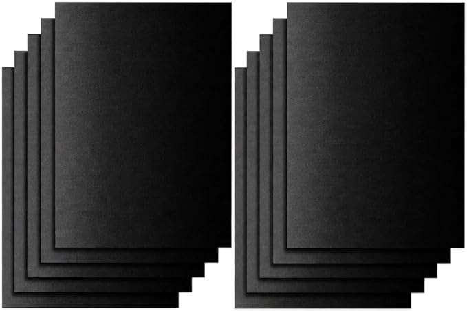 Grill Mats for Gas Grill, Set of 10, 23 x 16.5 Inch | Non-Stick Sheets for Outdoor Grill Cooking and Grilling