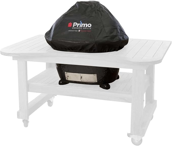 Primo Grill Cover for Built-in Applications fits All Primo Ceramic Oval Grills.