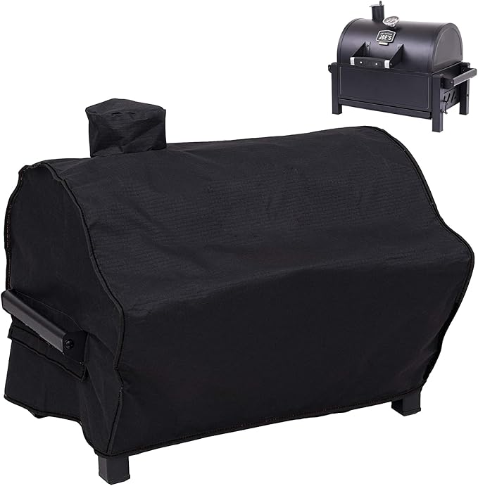 Grill Cover for Oklahoma Joe's Rambler Tabletop Grill 19402088, 600D Polyester Heavy Duty Waterproof Cover Replacement for Oklahoma Joe's 7388393P06