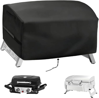 Mini Gas Grill Cover for Nexgrill 820-0007GE, for Royal Gourmet GT2006 | 26x19x13,Waterproof Dustproof Heavy Duty Oxford Fabric