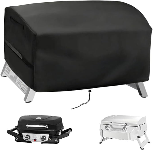 Mini Gas Grill Cover for Nexgrill 820-0007GE, for Royal Gourmet GT2006 | 26x19x13,Waterproof Dustproof Heavy Duty Oxford Fabric