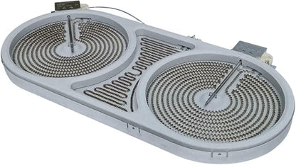 CMR8X17D44L 240V Dual Radiant Surface Element Stove Burner 1800W+800W Heating Coil DIY Replacement Replaces DG47-00072A AP6244855 PS12086120