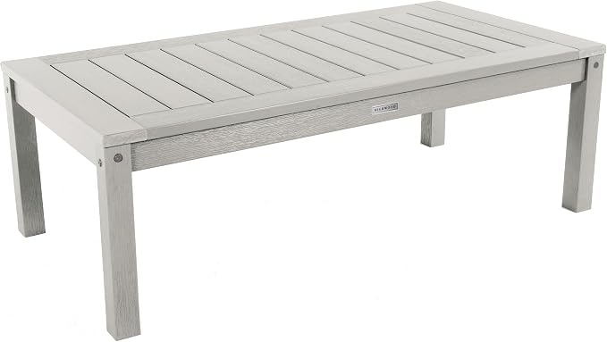 highwood Weatherly 4-Piece Garden Conversation Set, Harbor Gray