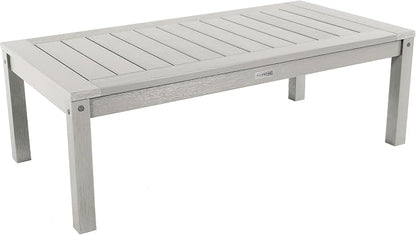 highwood Weatherly 4-Piece Garden Conversation Set, Harbor Gray