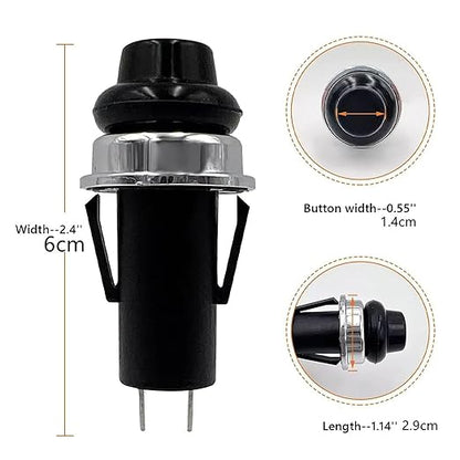2Pcs Button Switch Light Igniter Switch 70189 for Weber Spirit Series Grills Accessory