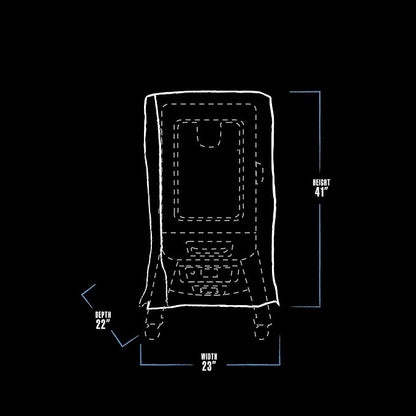 Pit Boss 73322 Electric Smoker Cover, Black